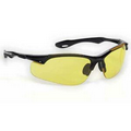Premium Sports Style Safety Sun Glasses Gray Amber Lens